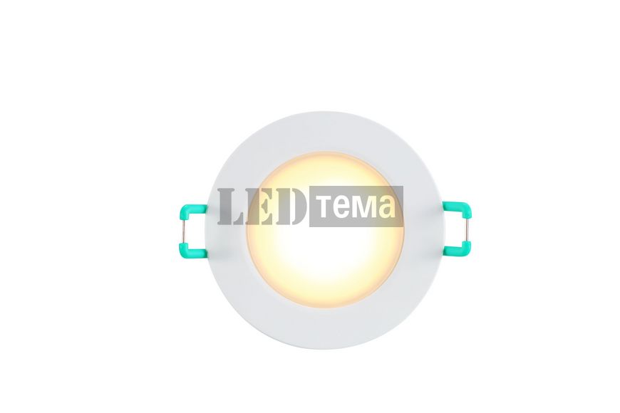 START ECO SPOT 540lm 830 IP65 DIM WHT Sylvania Світильник стельовий LED вбудований димований (005379) 005379 фото