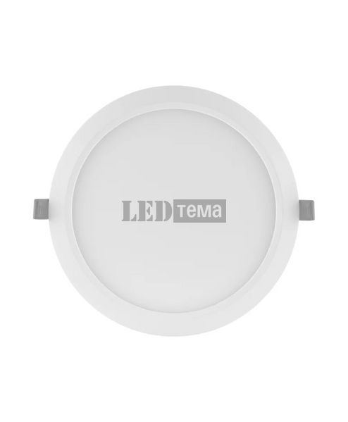 DL SLIM DN 210 18 W 4000 K WT Ledvance (4058075079113) Плоский светодиодный светильник Downlight со встроенным драйвером, круглой формы 4058075079113 фото