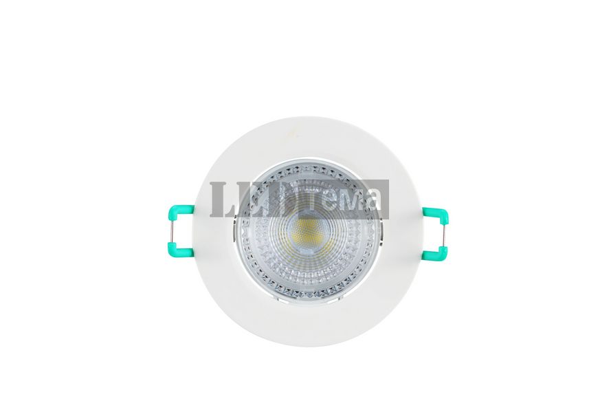 START ECO SPOT 480lm 840 IP44 DIM WHT Sylvania Светильник потолочный светодиодный встраиваемый диммируемый (005377) 005377 фото